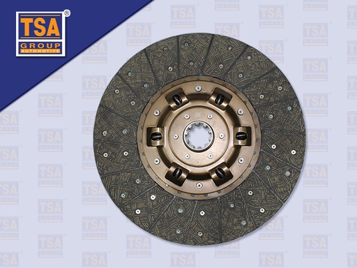 [0103-0129] แผ่นคลัช HN 17" 10ร่อง ปลายใหญ่ (ไม่ทองแดง)(TSA) 50 มิล(430*250)