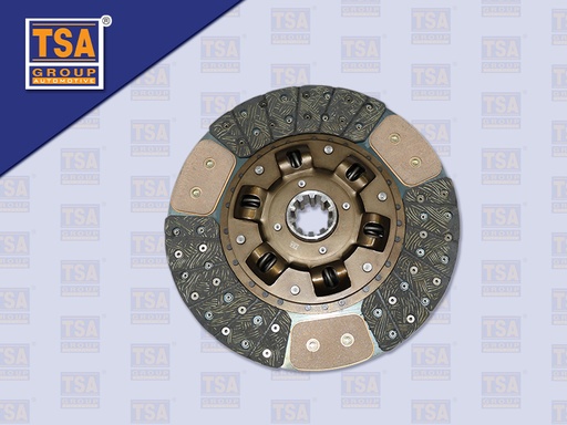 [0103-0193] แผ่นคลัช HN 13''10 ร่อง (ทองแดง)รู 45 มิล (TSA)