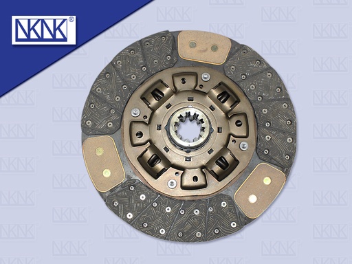 [0203-0126] แผ่นคลัช HN 14''10 ร่อง EURO3(ทองแดง)(NKN)(350*220*10T 44.4)