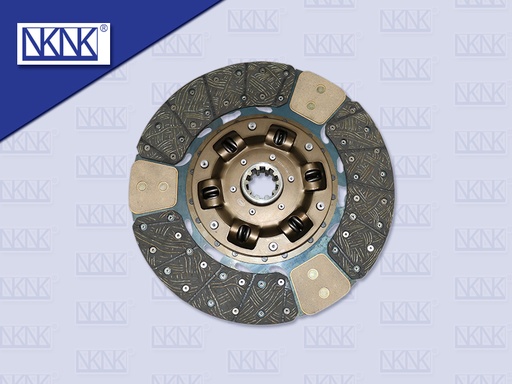 [0203-0174] แผ่นคลัช IS 15''10 ร่อง (ทองแดง) รู 45 มิล (NKN) (380*240MM)