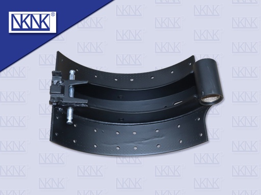 [0204-0020] ก้ามเบรคหลัง IS ( DEGA 360 8.5" ) เบรคแห้ง (เหล็กเหนียว NO.ผ้า) 34 รู