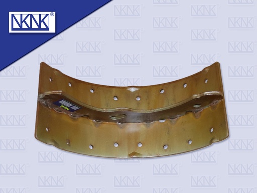 [0204-0356] ก้ามเบรคหน้า หลัง IS (NQR 175,NPR 150 5'') เหล็กเหนียว(NO.ผ้า) 16 รู (NKN)