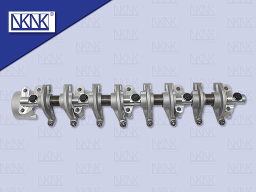 [0207-0593] กระเดื่องวาว์ล MS (4D55,4D56 ไซโคลน)+ ปะกับราวลิ้น (ครบชุด)