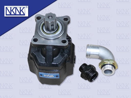 [0211-0346] ปั้มดั้มเสาอากาศ SINOTRUCK HOWO(4 รู) 8 ร่อง (NKN)