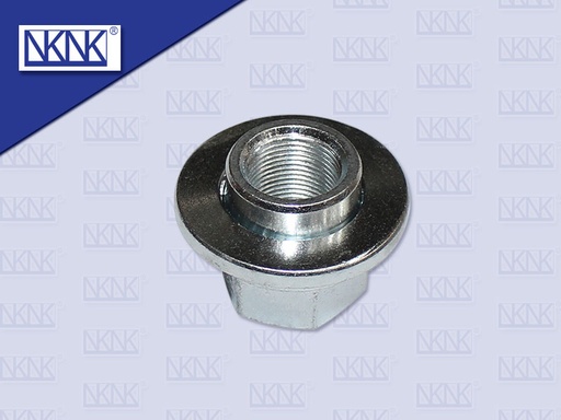 [0215-0179] ปลอกน๊อตล้อหน้า กะทะมิเนียม (บ่าสั้น 38 MM)(ขวา) (อย่างดี)