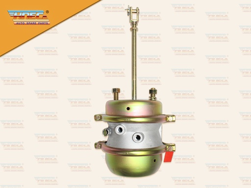 [0302-0086] หม้อลมเพลา 2 ชั้น IS 30/30 แกนยาว (สีทอง) (น๊อตยึด 2 รู)