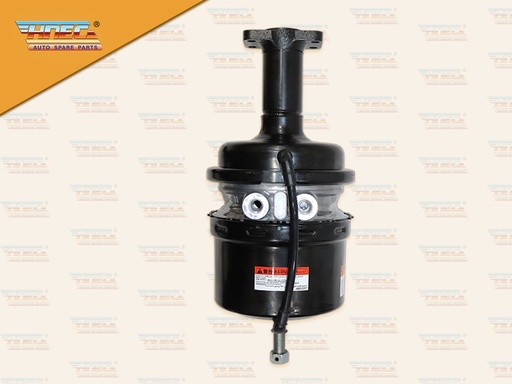 [0302-0302] หม้อลมเพลาแท่น HN MECA ซีรี่ย์700- L คอสั้น 124 MM(รุ่นใช้กระบอกเบรค) เข็มขัด 1 อัน (ไม่มีท่อ)