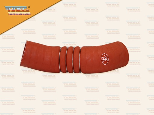 [0310-0018] ท่อยางอินเตอร์ HN JO8C 3.5" 4 ห่วง สีส้ม