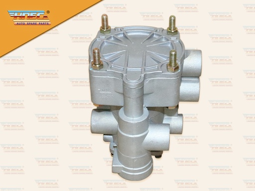 [0329-0036] วาว์ลจ่ายลมหลังเก๋ง HN ( MECA 700 ) 6ทาง(HNEC)ขนาดรูลม 14.5 มิล