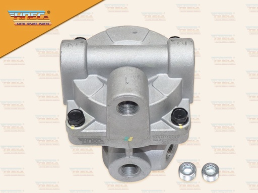 [0329-0060] วาว์ลจ่ายลม CXZ รูลม 6 ทาง (ขนาดรูลม บน/ล่าง 15 มิล)( HNEC)