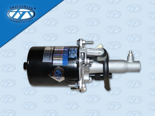 [1102-0046] หม้อลมชิฟฟี่ HN (MECA 4 TON) ท่อน้ำมันซ้าย (กระป๋อง 150 MM)(YAMATO)