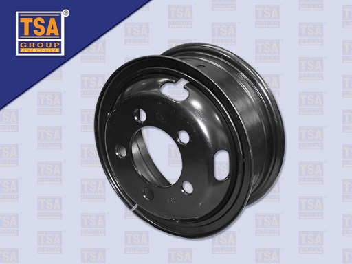 [0101-0012] กะทะล้อ 16 5 น๊อต IS 100 แรง 5.5 รูเล็ก