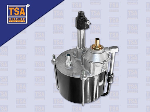 [0102-0022] หม้อลม 6 ล้อ วาล์วใหญ่ลูกสั้นกระป๋อง 165 MM (TSA)