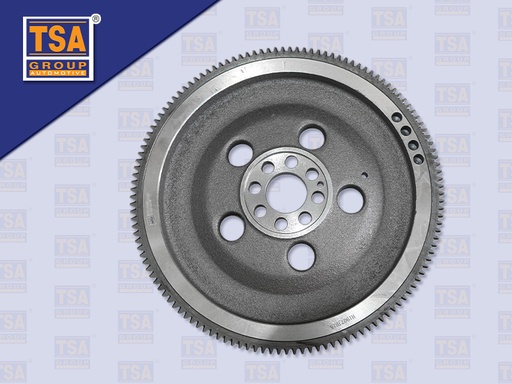 [0103-0042] มู่เล่ย์หลัง IS 6HH1 14" เฟืองเตี้ย 129 ฟัน เฟืองสตาร์ทกว้าง 400 MM 8 รูน๊อต