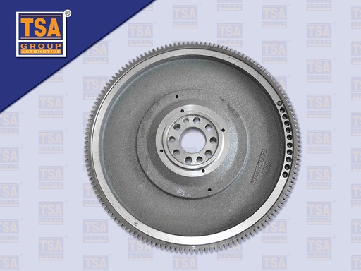 [0103-0060] มู่เล่ย์หลัง MS 6D22 17" คอเตี้ย 143 ฟัน 8 รูน๊อต