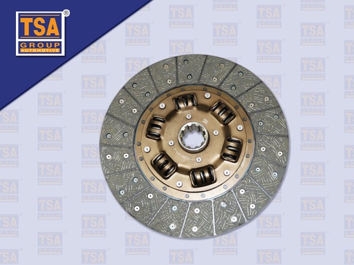 [0103-0088] แผ่นคลัช HN 12" 10 ร่อง ปลายใหญ่ ไม่ทองแดง (TSA)