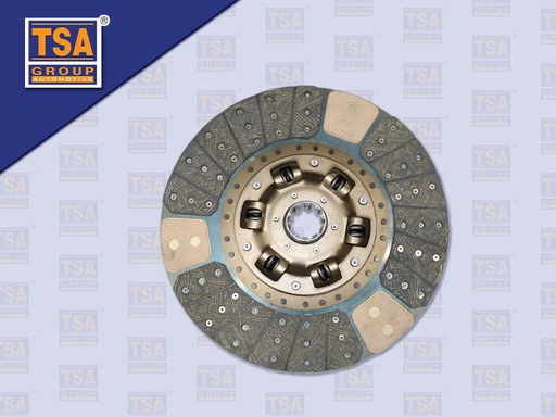 [0103-0096] แผ่นคลัช HN 3M 16" ปลายใหญ่ ทองแดง 50 MM 410*250 MM (TSA)