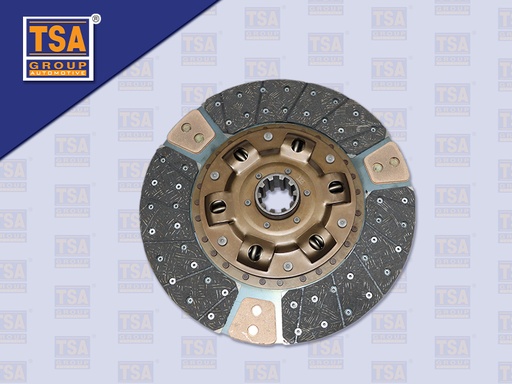 [0103-0098] แผ่นคลัช HN EP 15" 10 ร่อง ปลายใหญ่ ทองแดง (TSA)