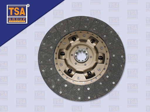 [0103-0099] แผ่นคลัช HN EP 15" 10 ร่อง ปลายใหญ่ ไม่ทองแดง (TSA)