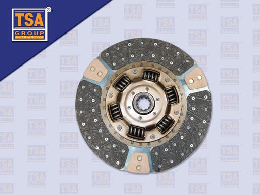 [0103-0103] แผ่นคลัช IS 15" 10 ร่อง ทองแดง รู 38 MM (TSA)