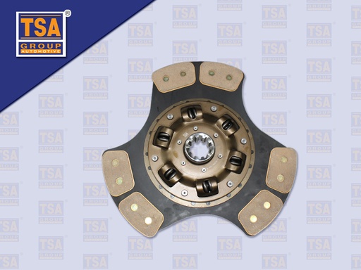 [0103-0113] แผ่นคลัช IS DECA 15" 10 ร่อง ทองแดง แฉก (TSA)