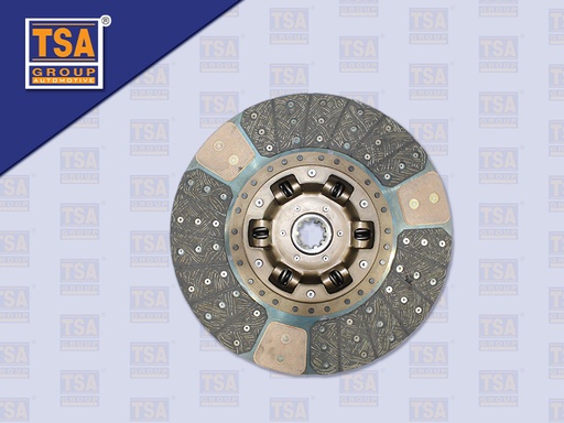 [0103-0115] แผ่นคลัช NS 16" 10 ร่อง รูPD ทองแดง (TSA)