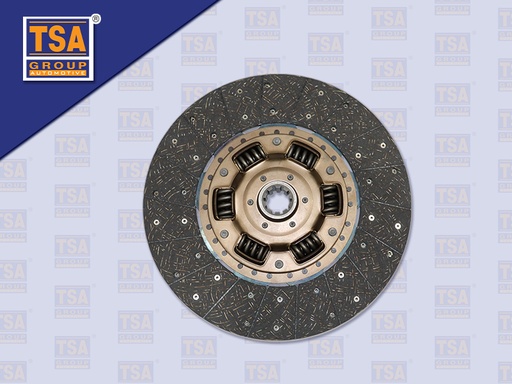 [0103-0118] แผ่นคลัช NS 16" 10 ร่อง รูPE ไม่ทองแดง (TSA)