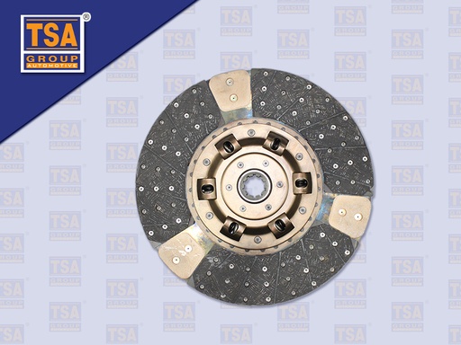 [0103-0121] แผ่นคลัช NS 17" 10 ร่อง รูPE ทองแดง (TSA)