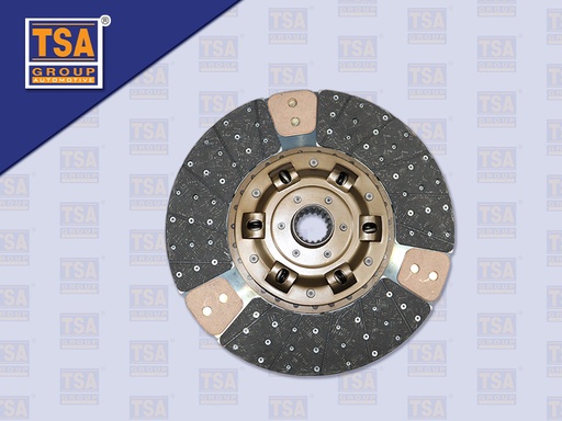 [0103-0124] แผ่นคลัช NS 17" 18 ร่อง ทองแดง ไม่แฉก (TSA)