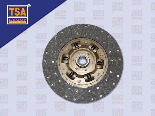 [0103-0143] แผ่นคลัช MS FS 6D14 14" 14 ร่อง ปลายเล็ก ไม่ทองแดง 35.2 MM (TSA)