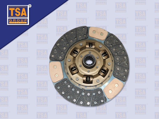 [0103-0144] แผ่นคลัช MS FS 6D14 14" 14 ร่อง ปลายเล็ก ทองแดง 35.2 MM (TSA)