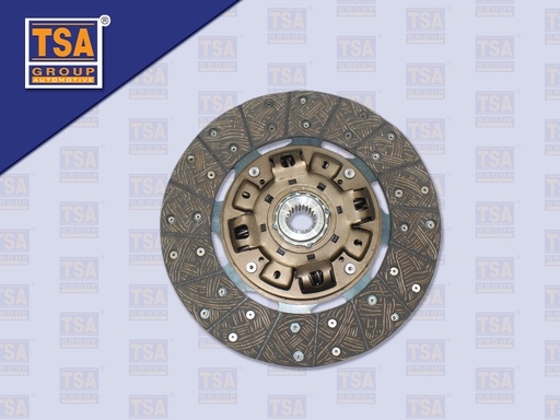 [0103-0178] แผ่นคลัช IS 4BE 12'' 21 ร่อง EURO3 ปลายเล็ก ไม่ทองแดง 300*190MM (TSA)