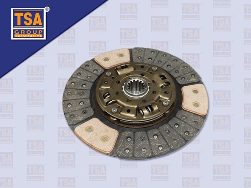 [0103-0186] แผ่นคลัช HN NO4C 12'' 14 ร่อง EURO3 ทองแดง รู 35 MM (TSA)