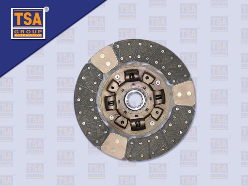 [0103-0191] แผ่นคลัช FS 15'' 14 ร่อง EURO3 ทองแดง รู 48 MM คอ 45 MM (TSA)