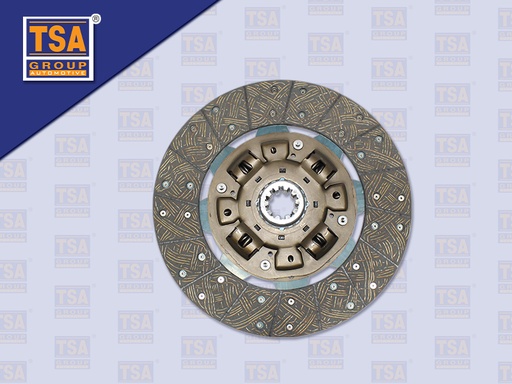 [0103-0196] แผ่นคลัช IS 15'' 10 ร่อง EURO3 ไม่ทองแดง รู 45 MM (TSA)