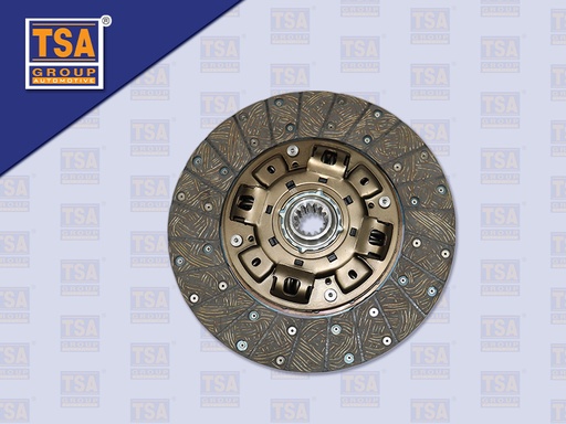 [0103-0221] แผ่นคลัช MS CANTER 11'' 14 ร่อง EURO3 ไม่ทองแดง รู 29.4 MM 280*175 MM (TSA)