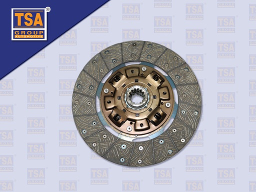 [0103-0222] แผ่นคลัช FS 12'' 14 ร่อง EURO3 ไม่ทองแดง รู 35.2 MM 300*191MM (TSA)