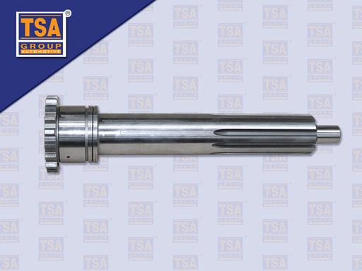 [0105-0103] ปลายเกียร์อิตั้น 45 MM เกลียวน้ำมันมี ร่อง 18 ร่อง 80/12 MM เม็ดใหญ่ ปลาย20/315 MM+บู๊ช