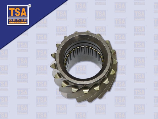 [0105-0236] เฟืองคู่เกียร์ 6 IS FTR240 17 ฟัน 26 ร่อง (TSA)