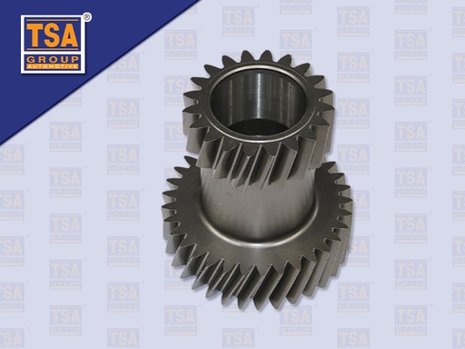 [0105-0279] เฟืองเกียร์ราวล่าง 2 ชั้น IS NPR150 33/20 ฟัน 2-3 38 ร่อง (TSA)