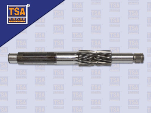 [0105-0284] ราวล่าง IS FTR175 13-13-28 ฟัน 40 ร่อง (TSA)