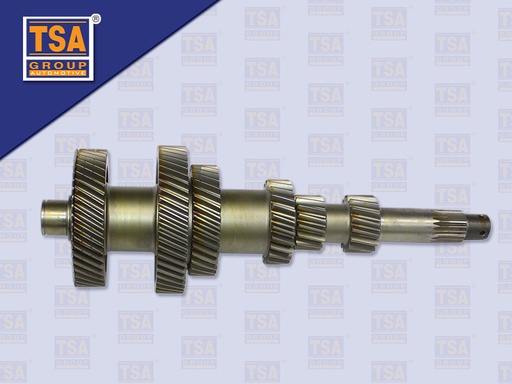 [0105-0476] ราวล่าง MS M036-S6 ครบชุด 20 ร่อง 16-16-24-35-51-46 ฟัน (TSA)