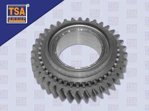 [0105-0486] เฟืองเกียร์ 2 ตัวบน IS 4HF1 4HG1 37ฟัน 42 เม็ด (TSA)