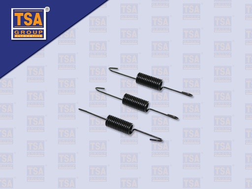 [0105-0551] สปริงเกี่ยวเฟืองทองเหลือง IS FXZ 345 320 6NX1 2-3-4-5 1ชุด=3 ตัว (TSA)