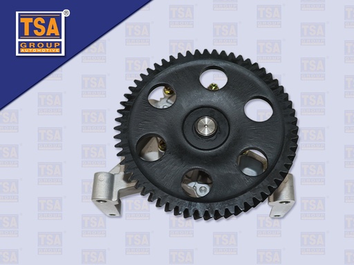 [0107-0033] ปั้มน้ำมันเครื่อง HN EF750 EF550 59 ฟัน (อย่างดี)