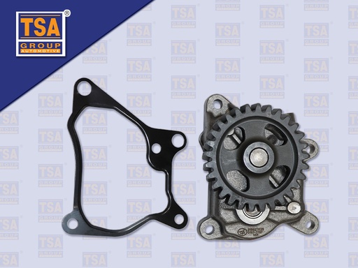 [0107-0157] ปั้มน้ำมันเครื่อง IS 4HK1 เหล็ก เฟืองหนา 29 ฟัน (TSA)