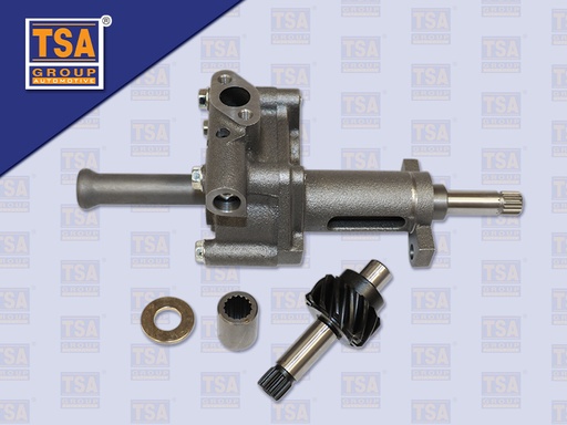 [0107-0214] ปั้มน้ำมันเครื่อง IS 6BD1 6BG1 ฝักบัวยาว+เฟืองต่อ (TSA)