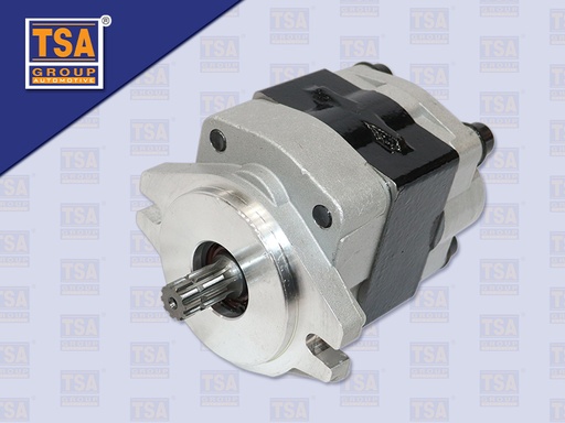 [0111-0046] ปั้มปั่นเครน 3 TON 10 ฟัน เสื้อเหล็ก ออกตูด (TSA)