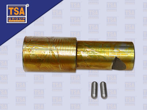 [0113-0013] แกนเพลาโบกี้ JUMBO ลิ่ม สีเงิน (ROCKY210 240 DECA) (TSA)