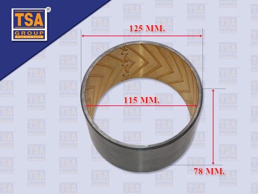 [0120-0002] บู๊ชเพลาโบกี้ IS ROCKY210F 240F JUMBO (TSA)